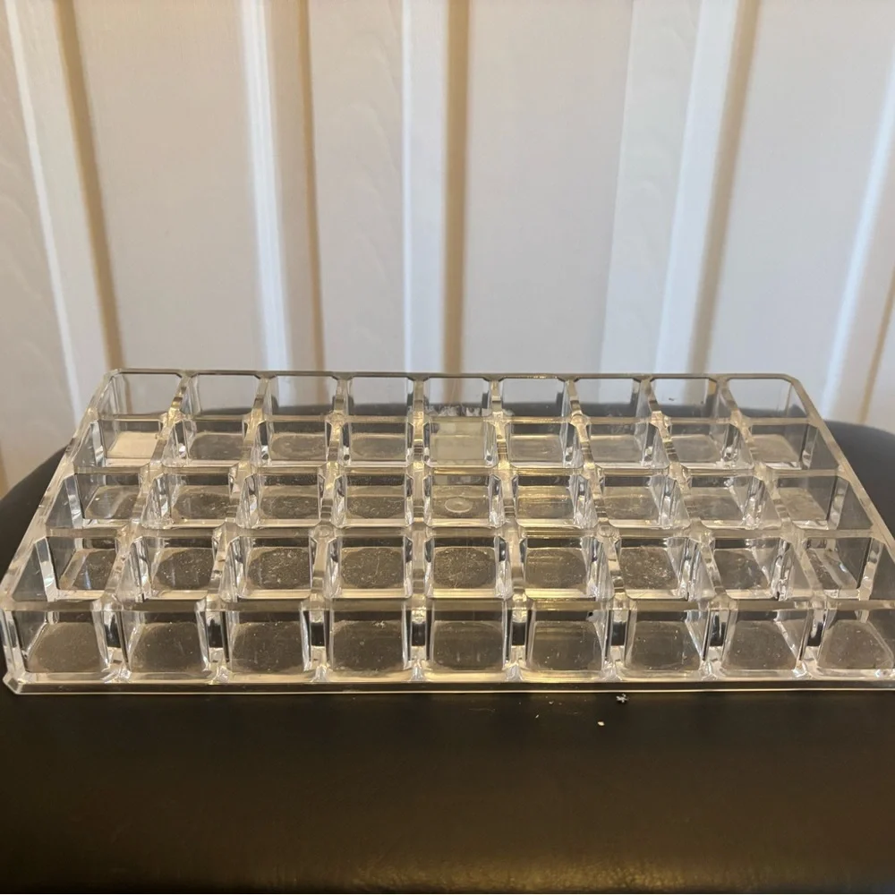 Two Clear Acrylic Organizer